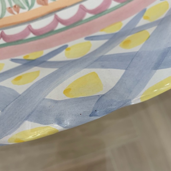MacKenzie-Child’s Aalsmeer Ruffled Platter - Picture 9 of 15